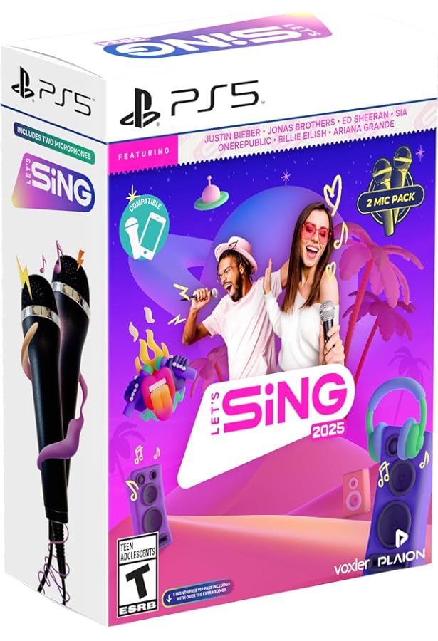 Amazon.com: Let's Sing 2022 - Single Microphone Bundle